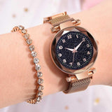 Rose Gold Starry Sky Watch