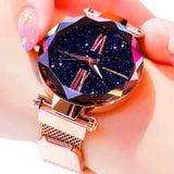 Rose Gold Starry Sky Watch