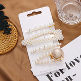 Elegant Pearl Hair Clips