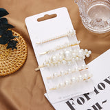 Elegant Pearl Hair Clips