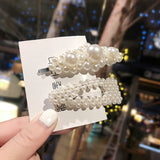 Elegant Pearl Hair Clips