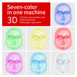 7 Color LED Facial Mask