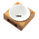 Wooden Feeding Bowls