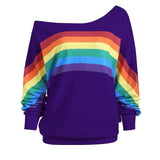 Loose Rainbow Sweatshirt