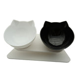 Cat Ear Dual Pet Bowls