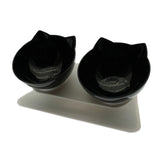 Cat Ear Dual Pet Bowls