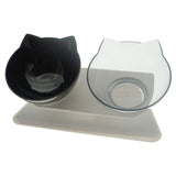 Cat Ear Dual Pet Bowls