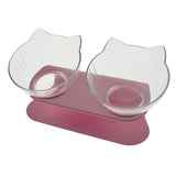 Cat Ear Dual Pet Bowls