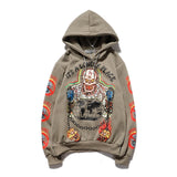 Graffiti Velvet Hoodie