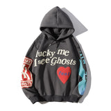 Graffiti Velvet Hoodie