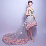 Flower Prom Dress