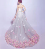 Flower Prom Dress