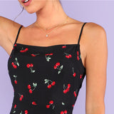 Cherry Print Cami Dress