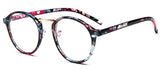 Transparent Rounded Clear Frame Glasses