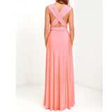 Bandage Wrap Maxi Dress