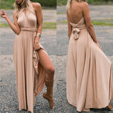 Bandage Wrap Maxi Dress