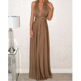 Bandage Wrap Maxi Dress