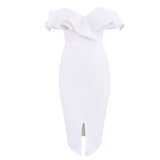 Off Shoulder Women Bandage Dress