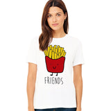 Burger and Fries Matching BFF T Shirts