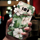 Flower Embossing Phone Cases