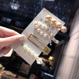 Elegant Pearl Hair Clips