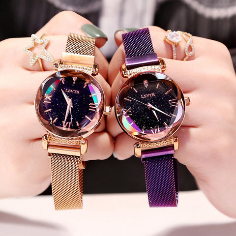 Luxury Starry Night Womens Watch