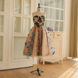 Butterfly Short Prom Gown