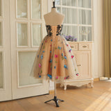 Butterfly Short Prom Gown